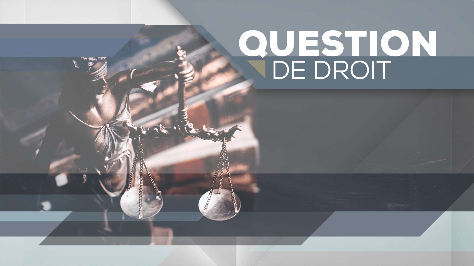 Question de droit